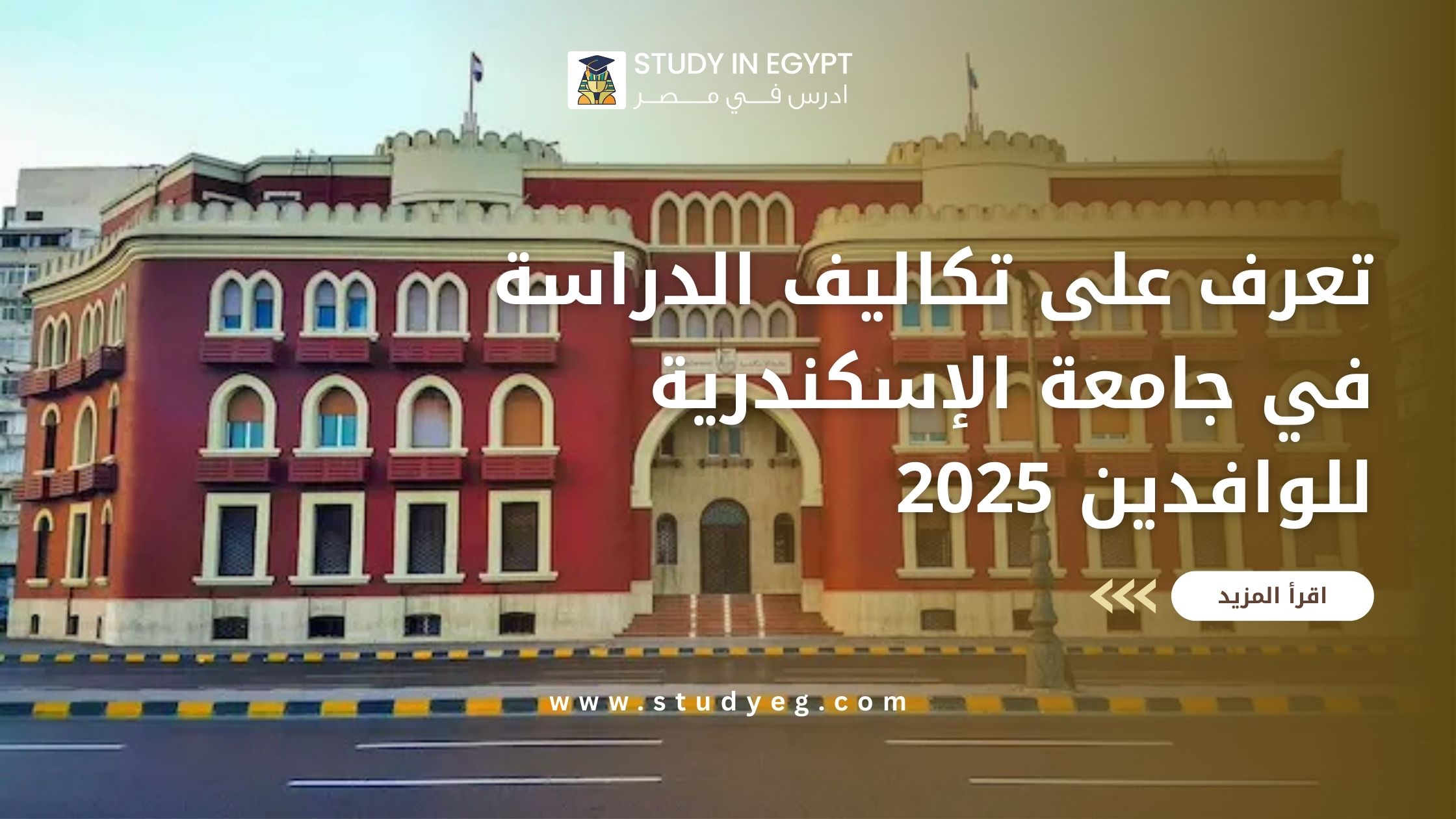 تكاليف الدراسة في جامعة الاسكندرية