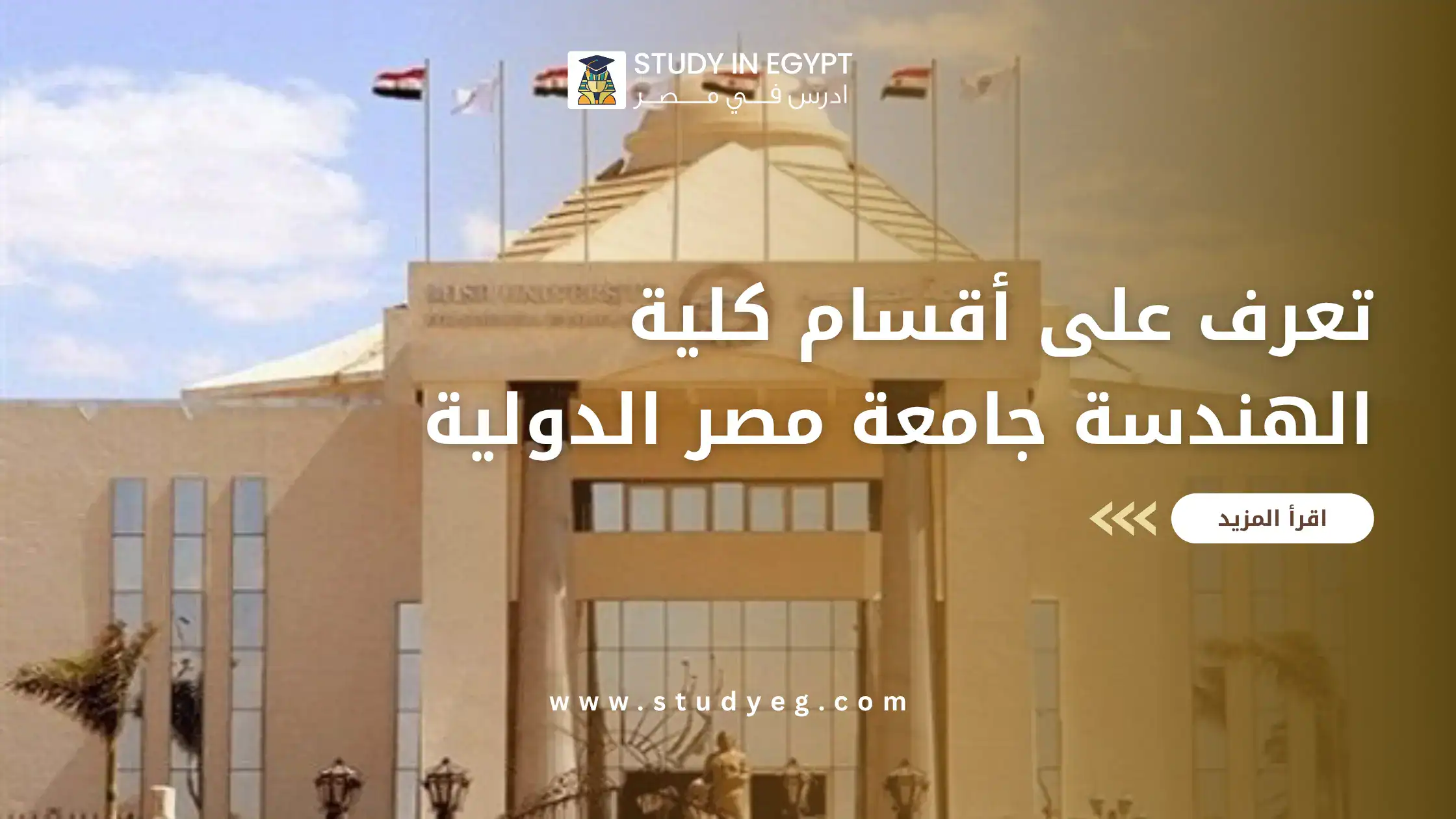 أقسام كلية الهندسة جامعة مصر الدولية